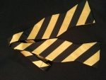 Black and Gold Striped Bow Tie-Out of Stock