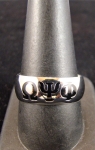 Omega Psi Phi sterling silver ring