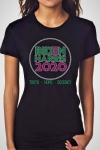  BIDEN-HARRIS CRYSTAL Pink and Green Truth Hope Decency - T-Shirt (Small to X-large)