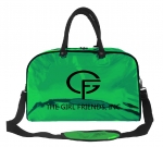 The GIRL FRIENDS, Inc.- Mirrored Finish Duffle bag with shoe pocket-Limited quantity available- June Arrival!