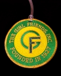  GIRL FRIENDS LOGO EMBROIDERED LUGGAGE TAG